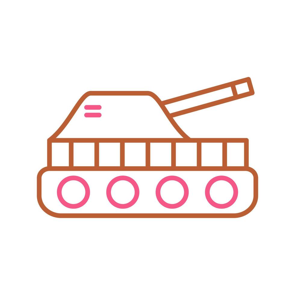 icono de vector de tanque