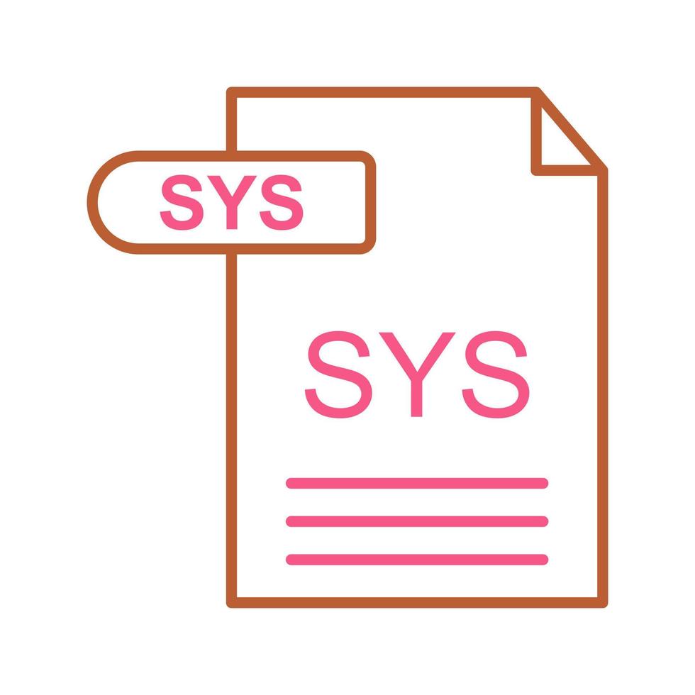 SYS Vector Icon