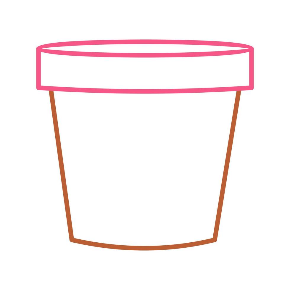 Plant Pot Vector Icon