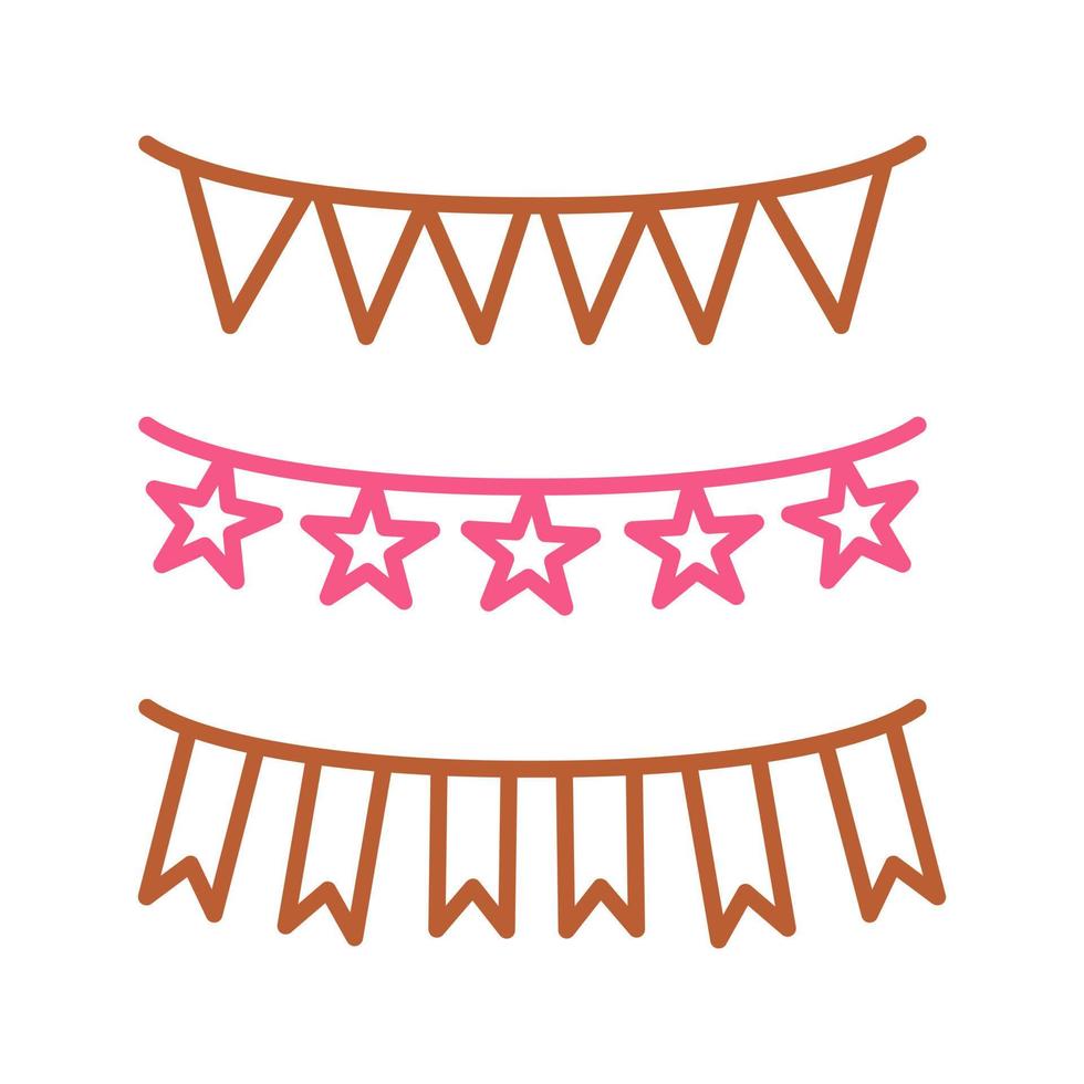 Garlands Vector Icon