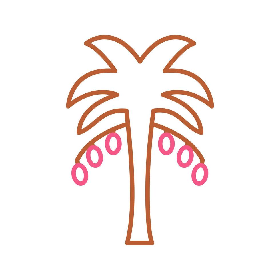 Coconut trees Vector Icon