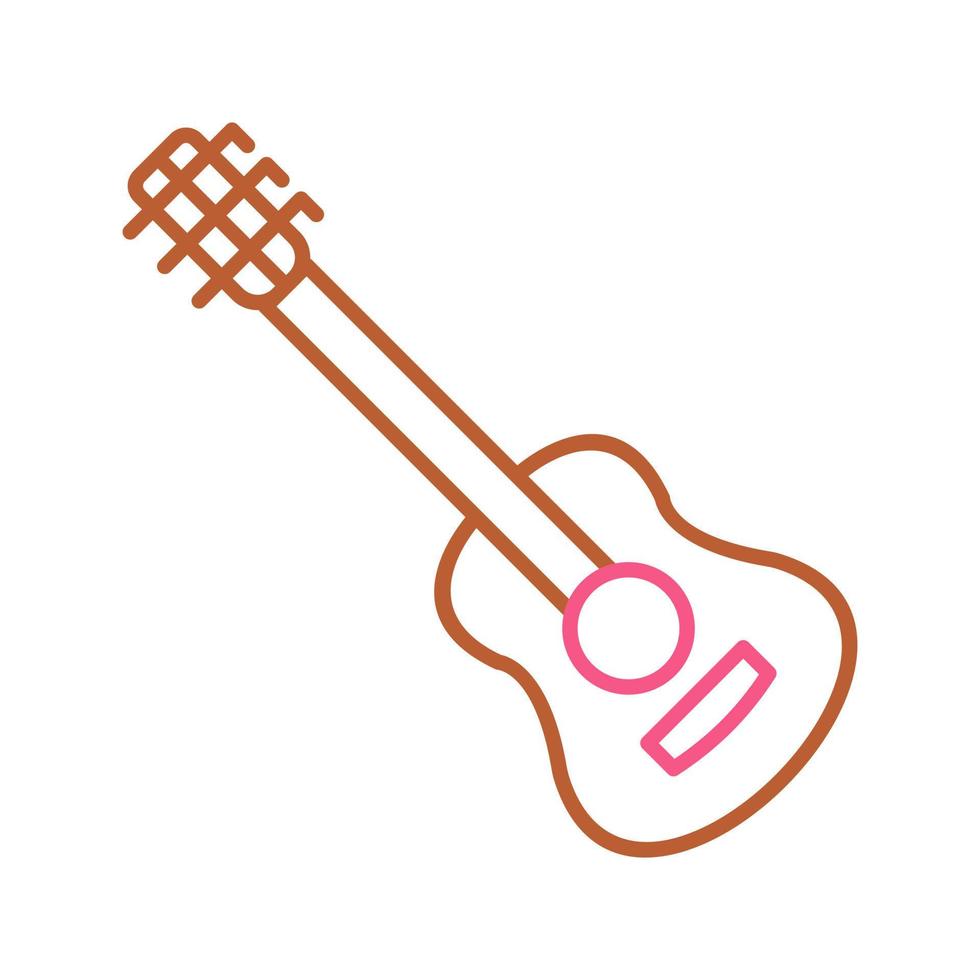 icono de vector de guitarra