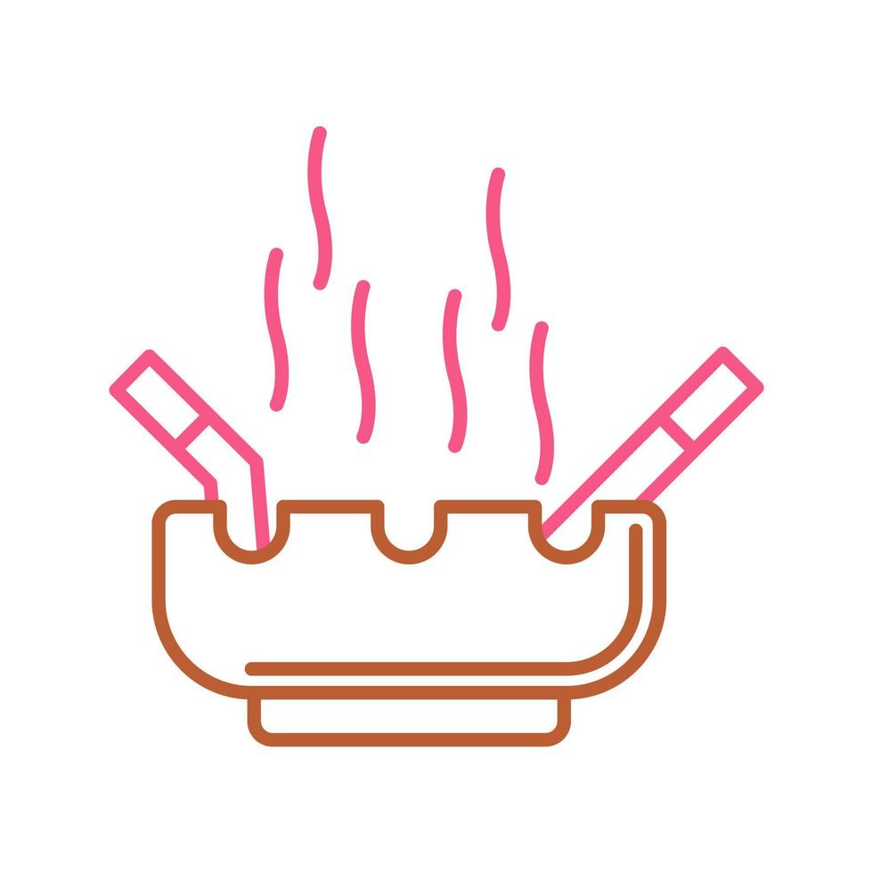 Ashtray Vector Icon