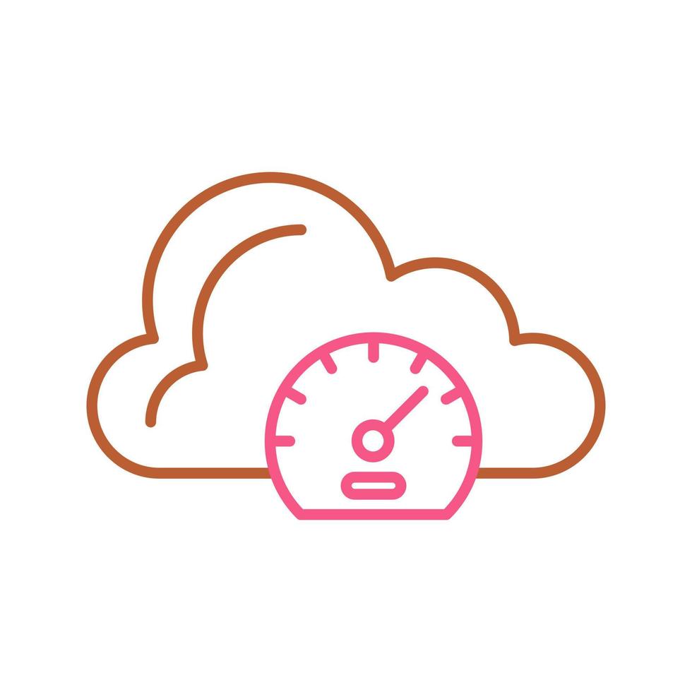 Speed Test Vector Icon