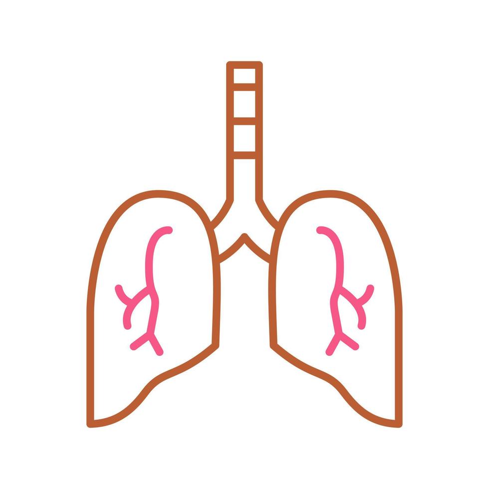 Lung Vector Icon