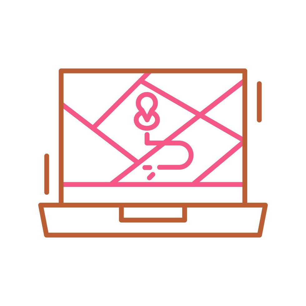 Google Map Vector Icon