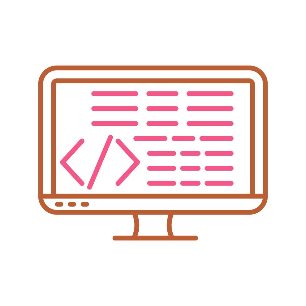 Coding Vector Icon
