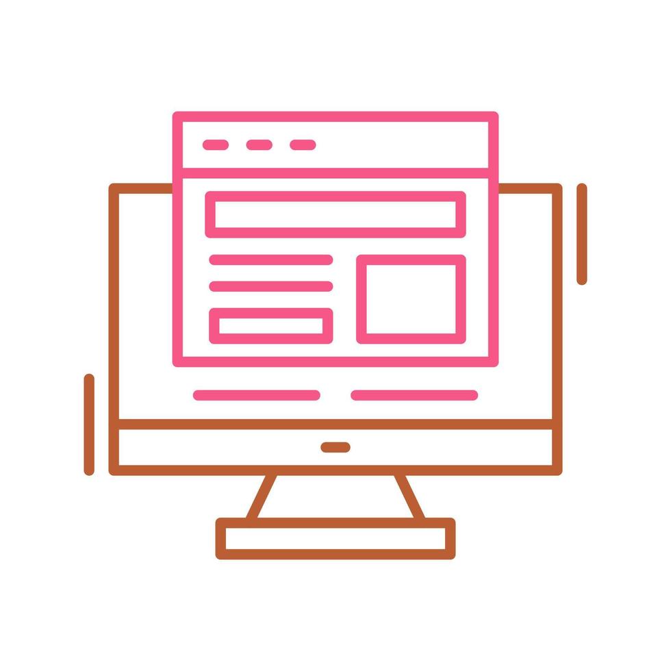 Adaptive Layout Vector Icon