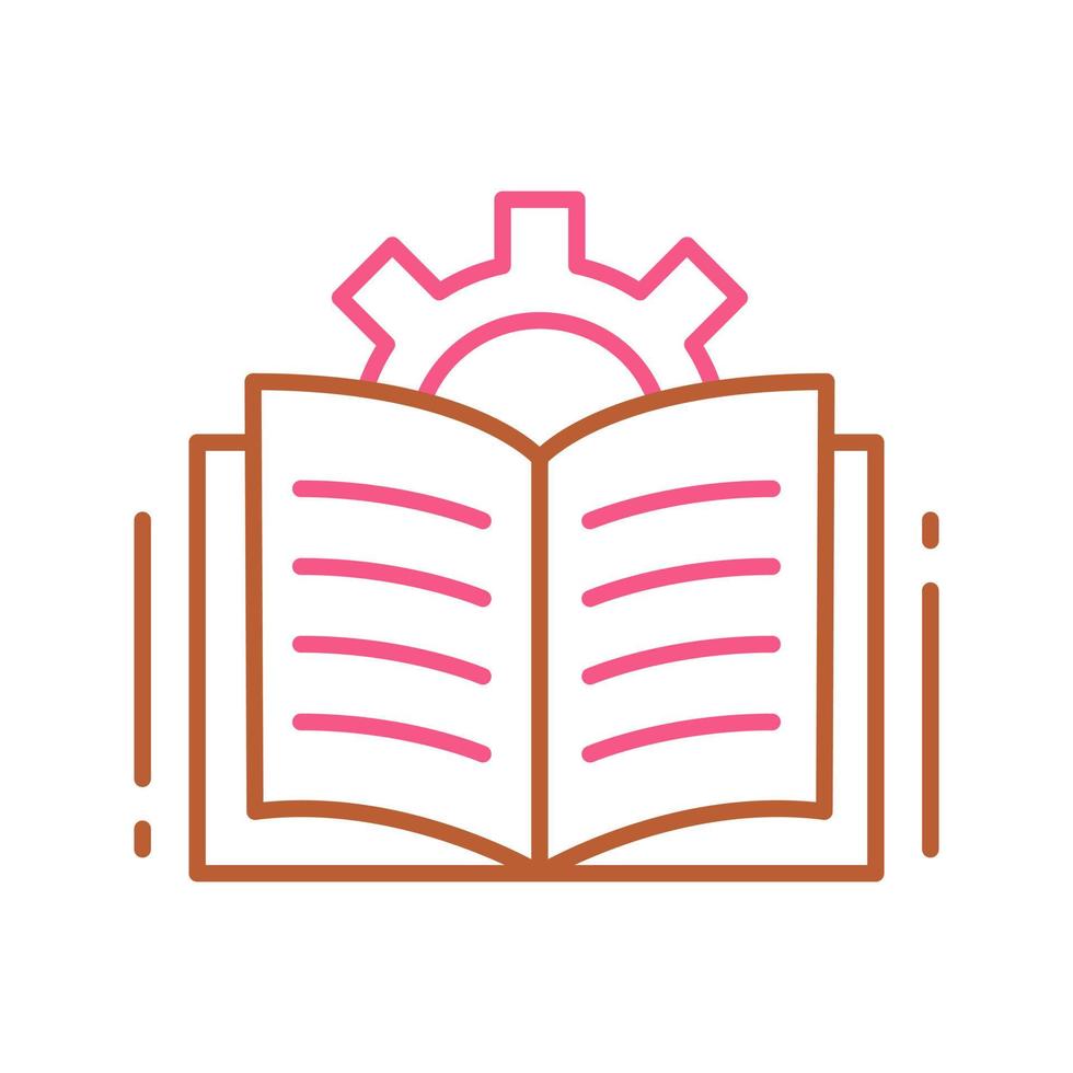 Open Book Vector Icon