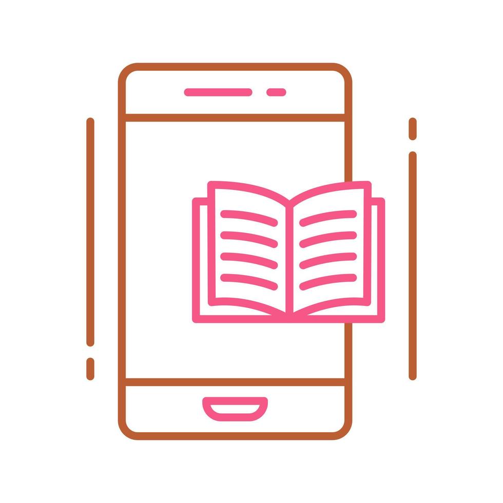 E Book Vector Icon