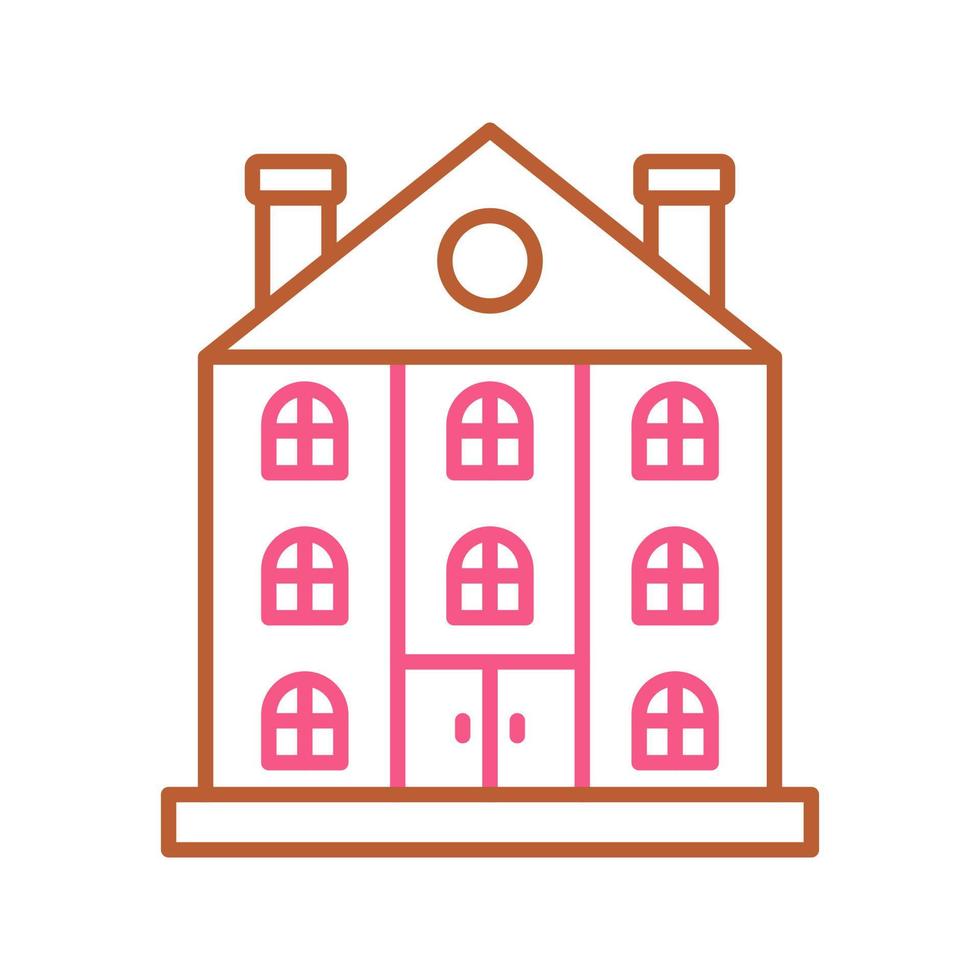 Mansion Vector Icon