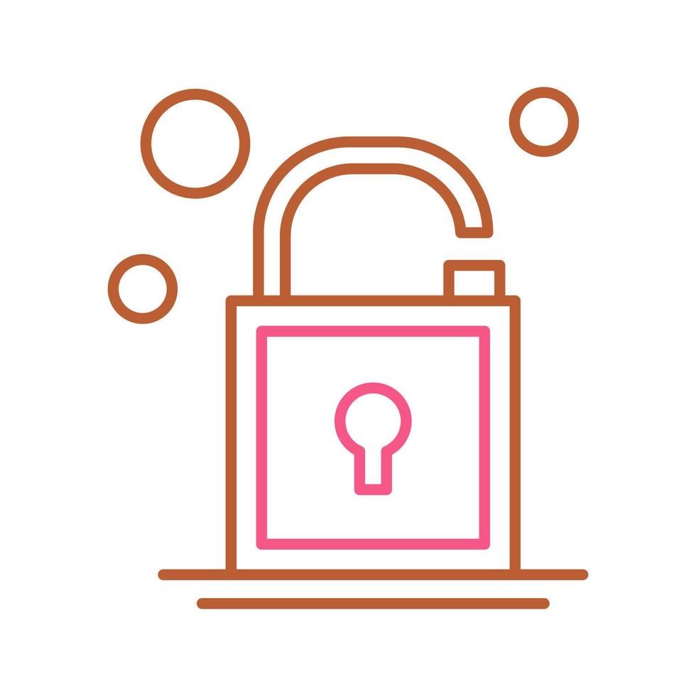 Open Lock Vector Icon