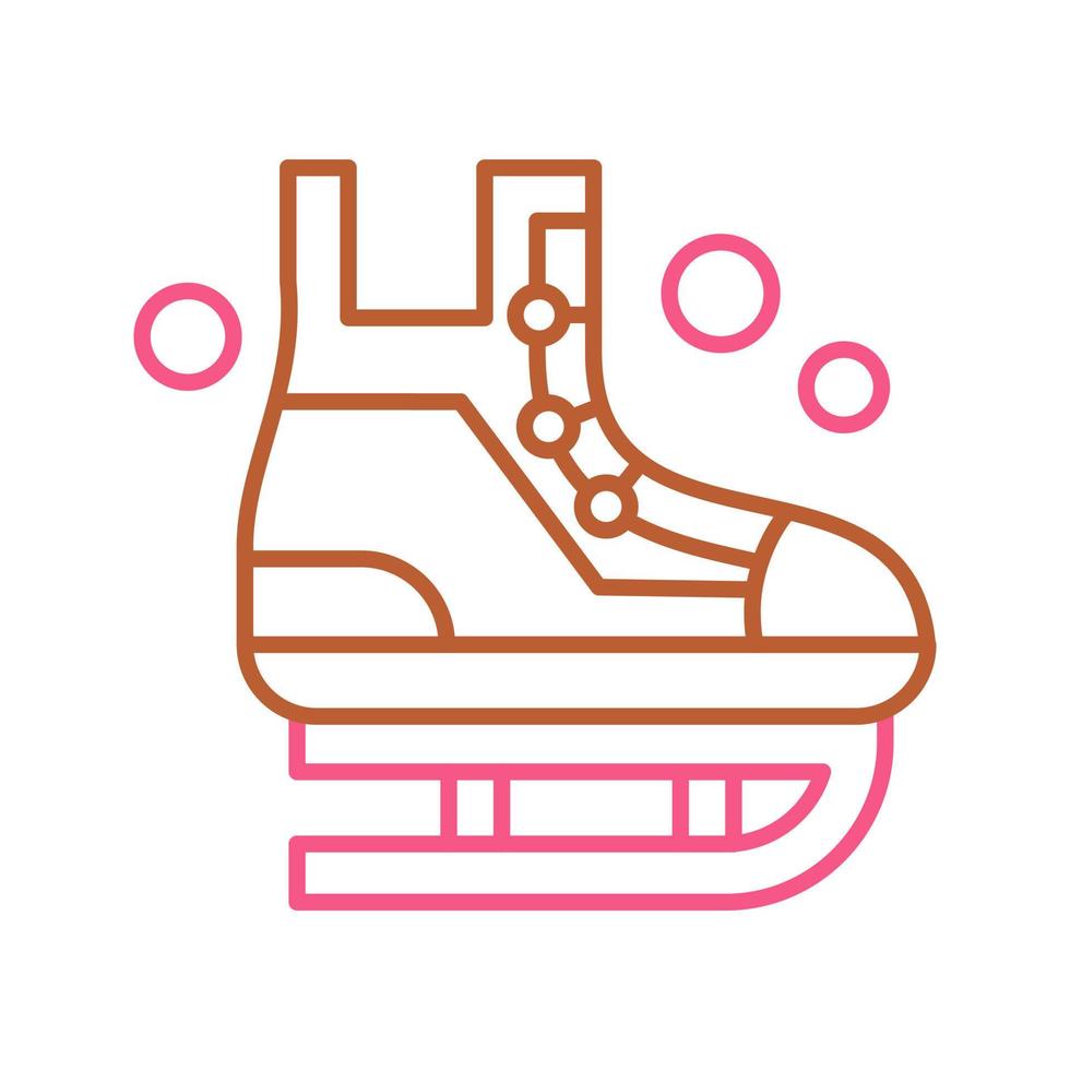 Ice Skating Vector Icon