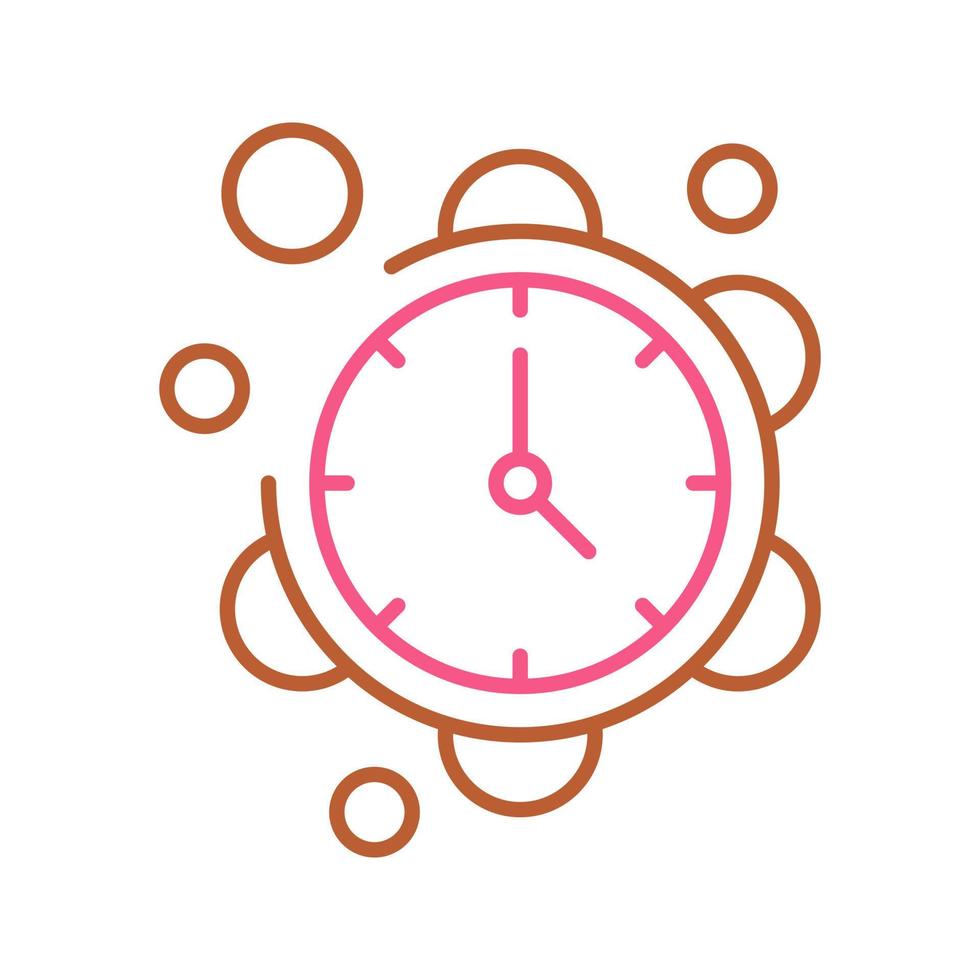 icono de vector de reloj