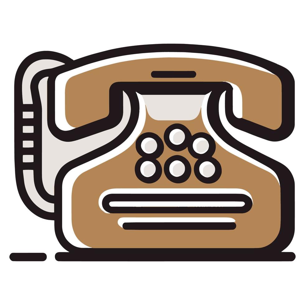 Phone Simple Icon. Vector Illustration.