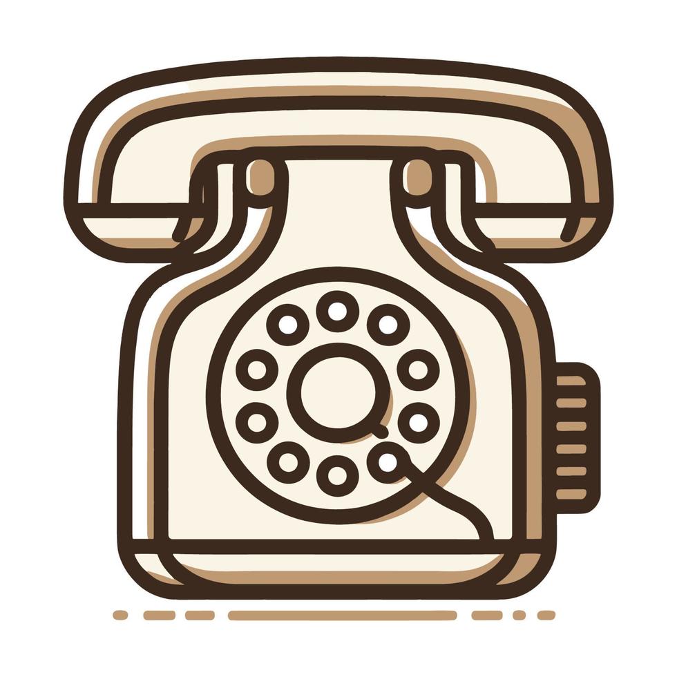 Phone Simple Icon. Vector Illustration.