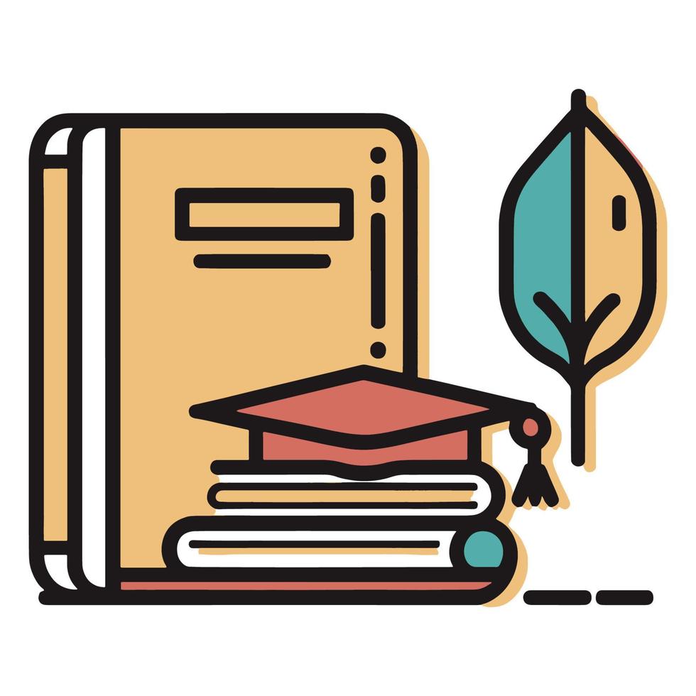 Education. Simple Icon. Vector Illustration. EPS10