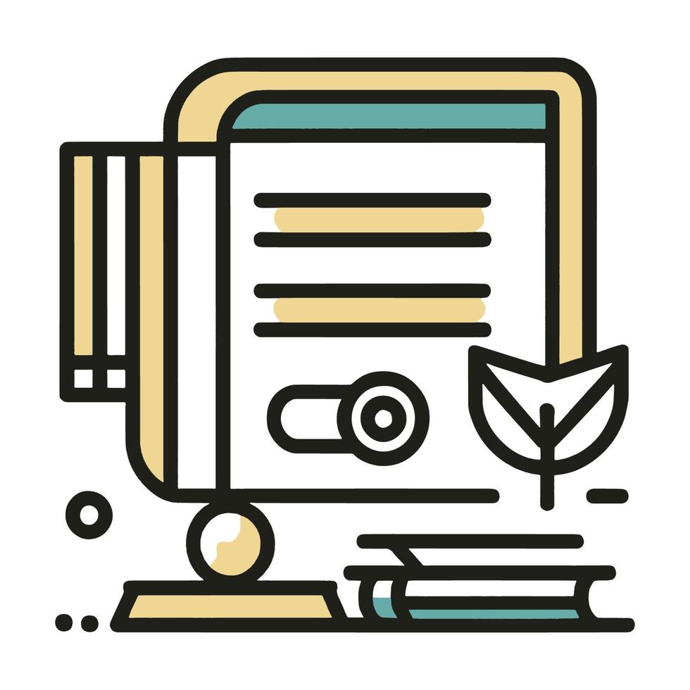 Education. Simple Icon. Vector Illustration. EPS10
