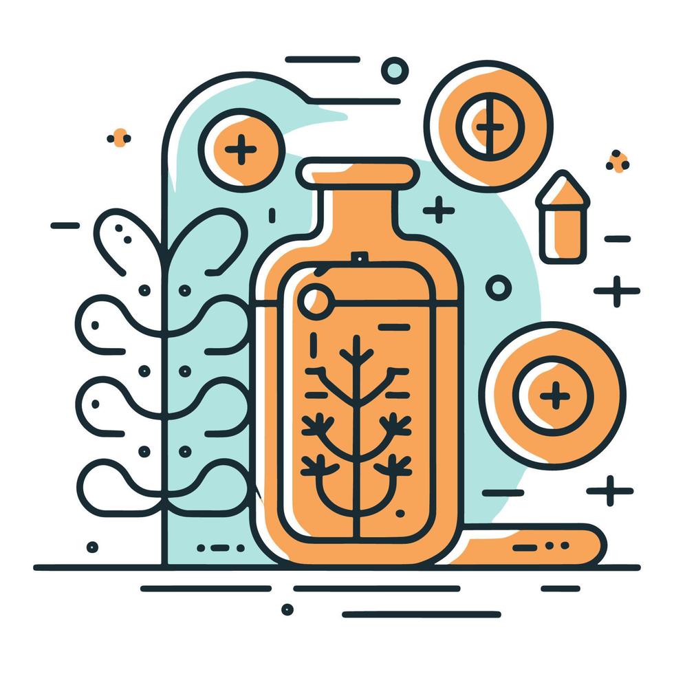 Medicine. Simple Icon. Vector Illustration. EPS10