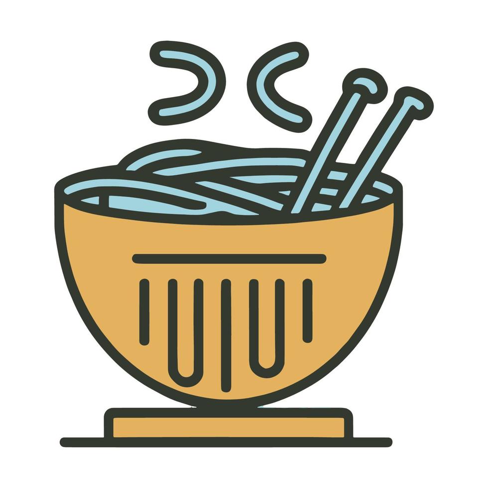 pasta. sencillo icono. vector ilustración. eps10