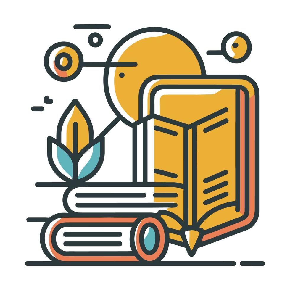 Education. Simple Icon. Vector Illustration. EPS10