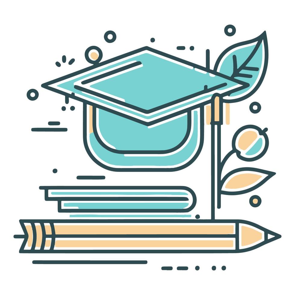 Education. Simple Icon. Vector Illustration. EPS10