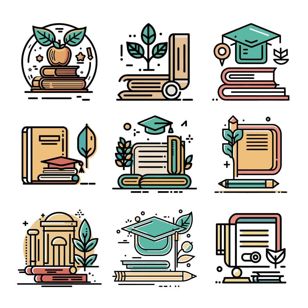 Education. Simple Icon. Vector Illustration. EPS10