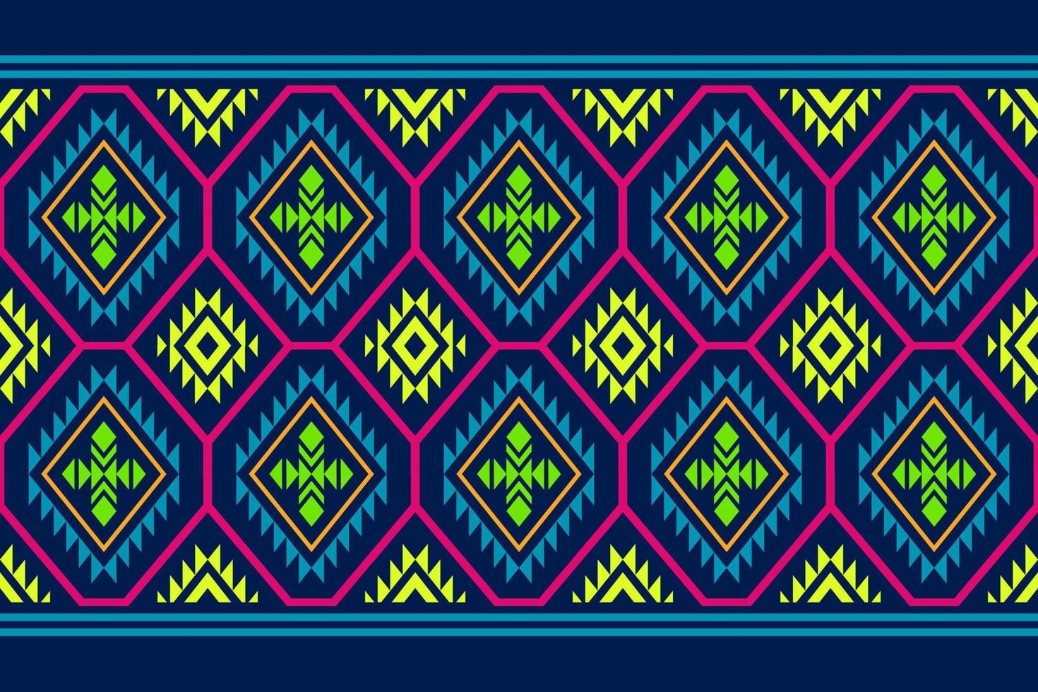 Pattern design with geometric shapes. vector