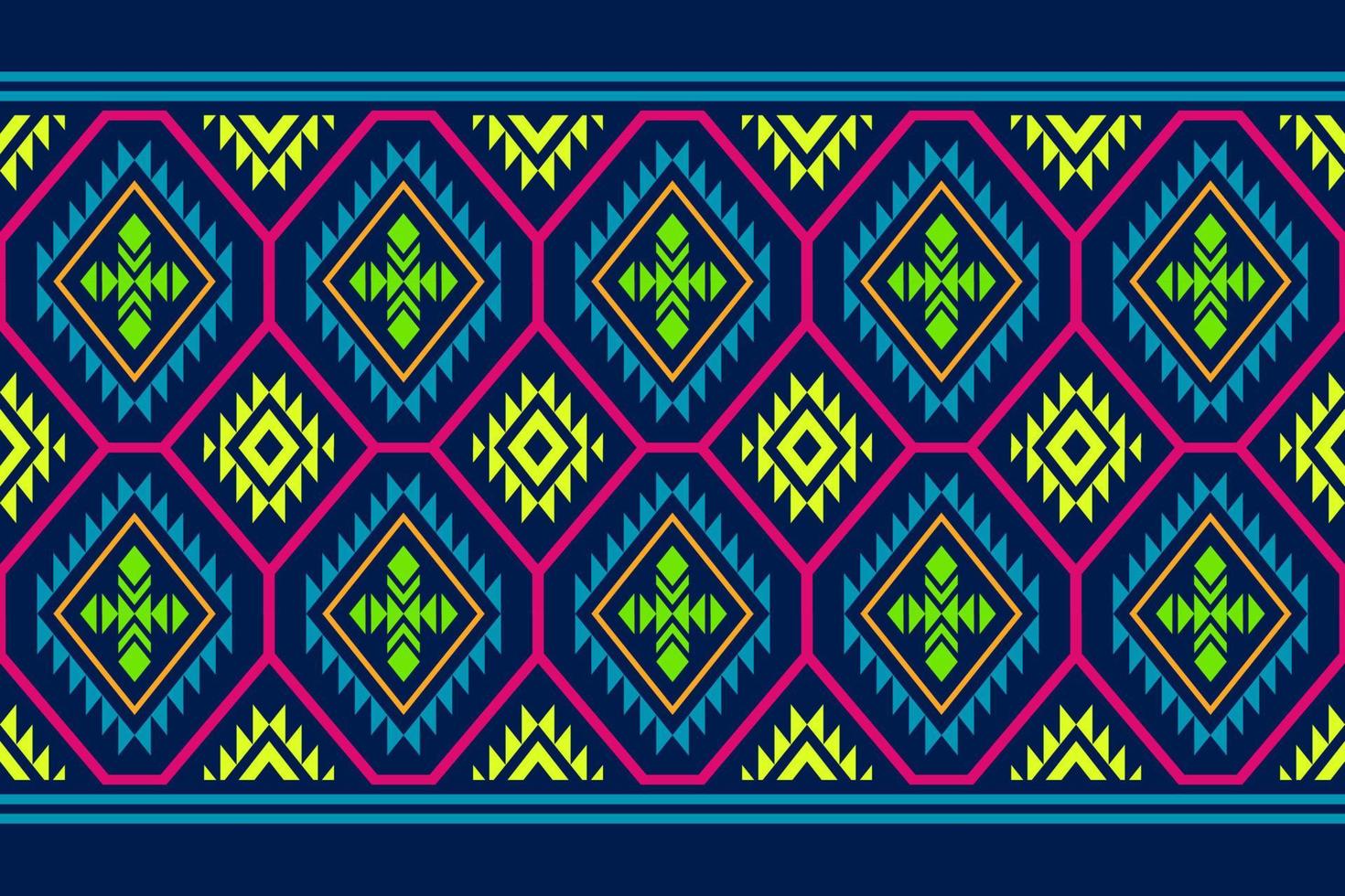 Pattern design with geometric shapes. vector