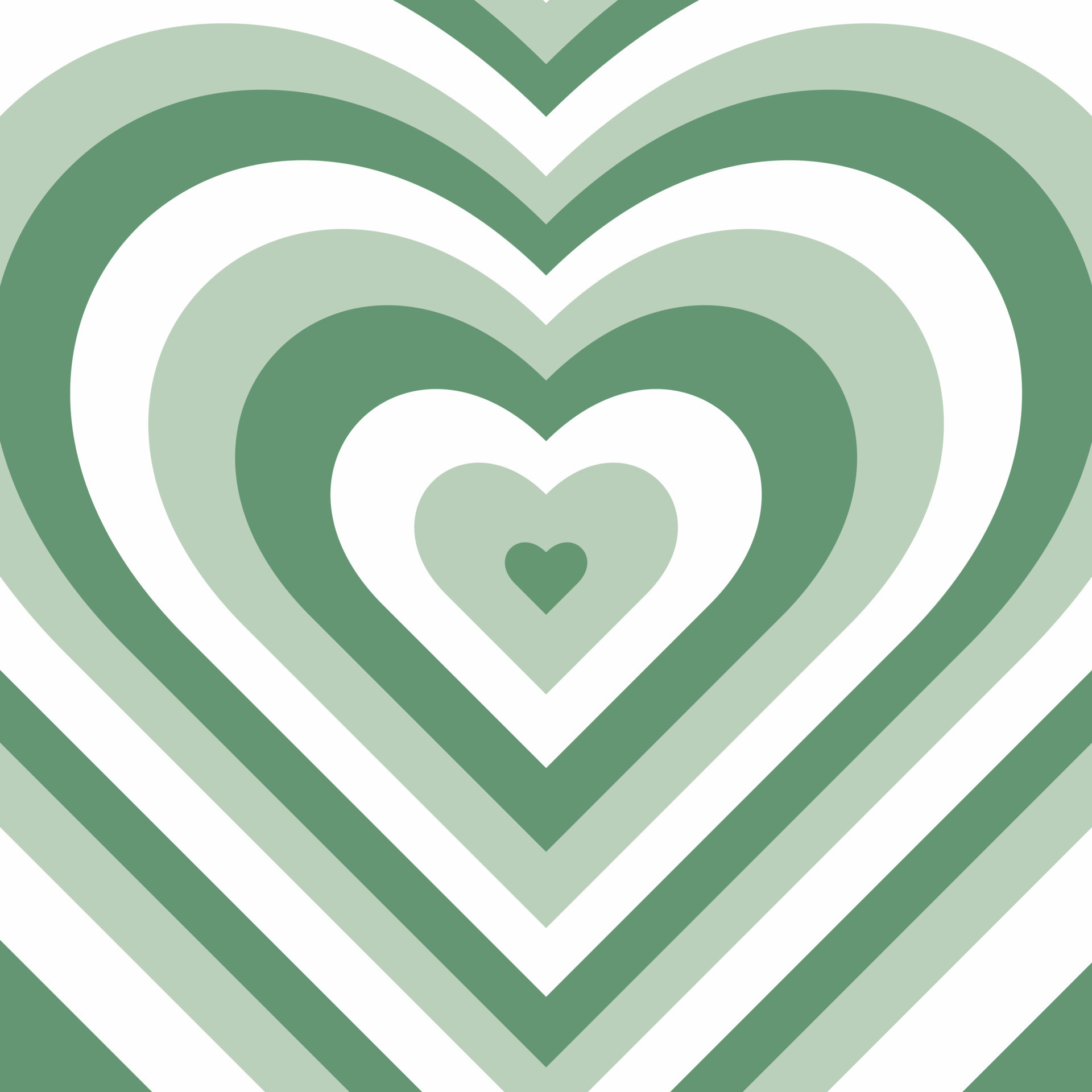 y2k background green hearts 21426067 Vector Art at Vecteezy