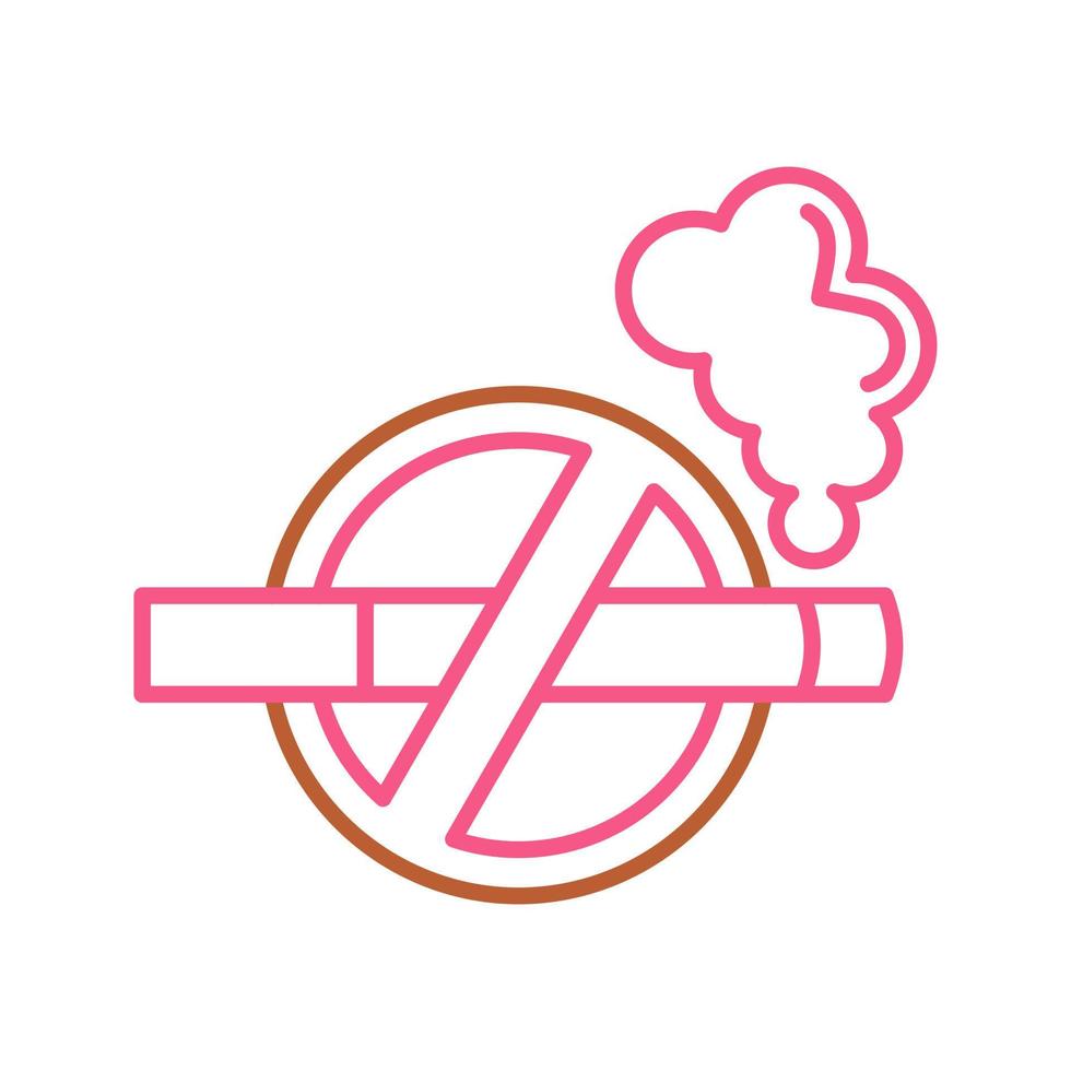 No Tobacco Vector Icon