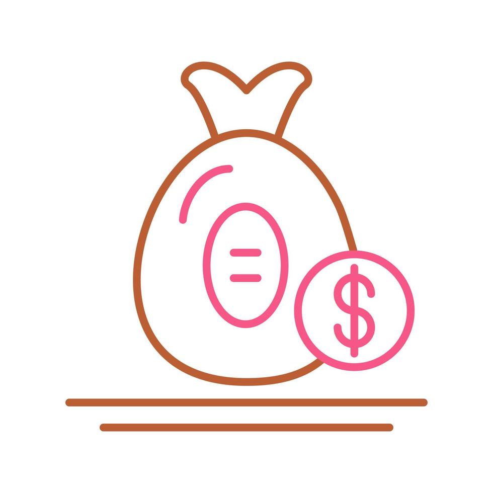 Money Bag Vector Icon