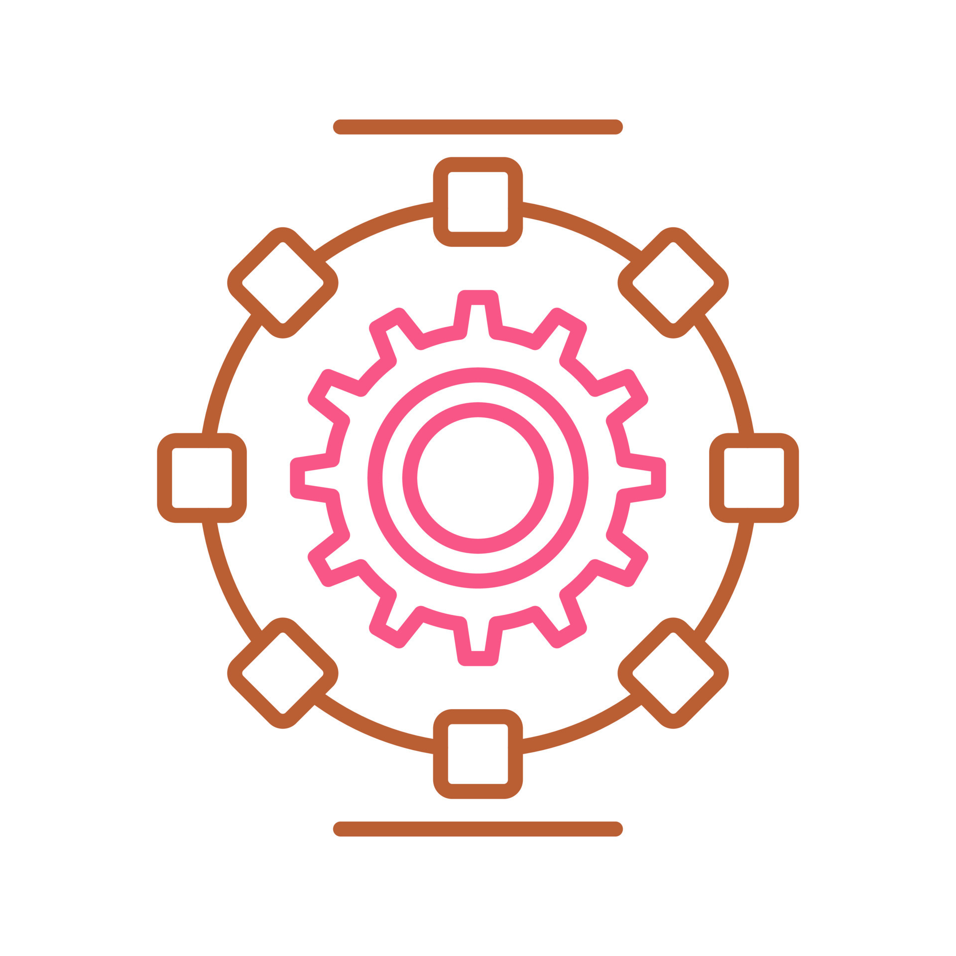 Automated Process Vector Icon 21427135 Vector Art at Vecteezy