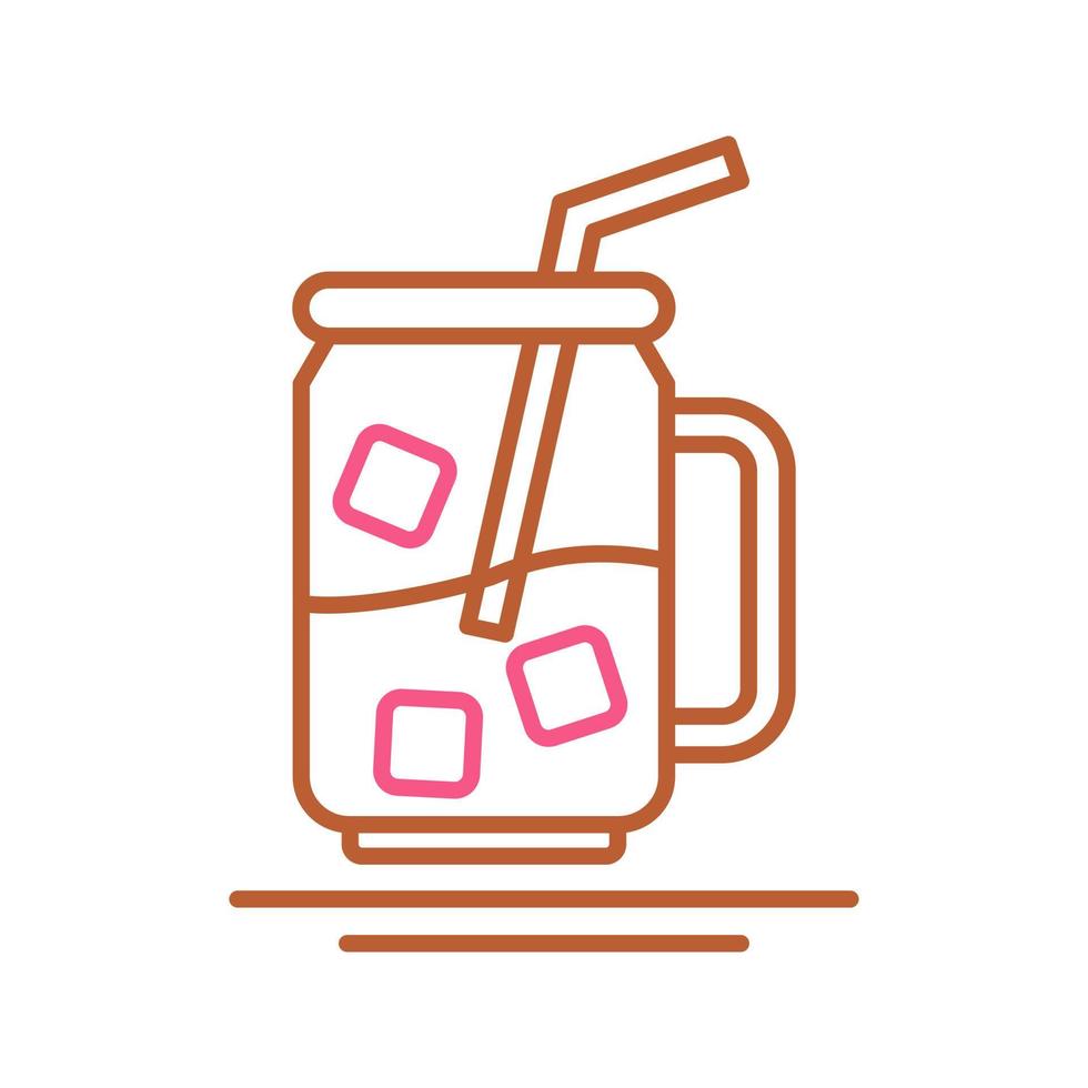 Iced Tea Vector Icon