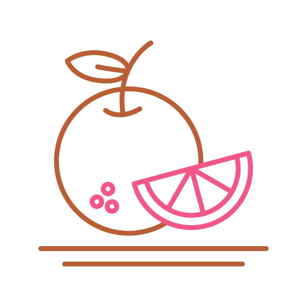 Orange Vector Icon