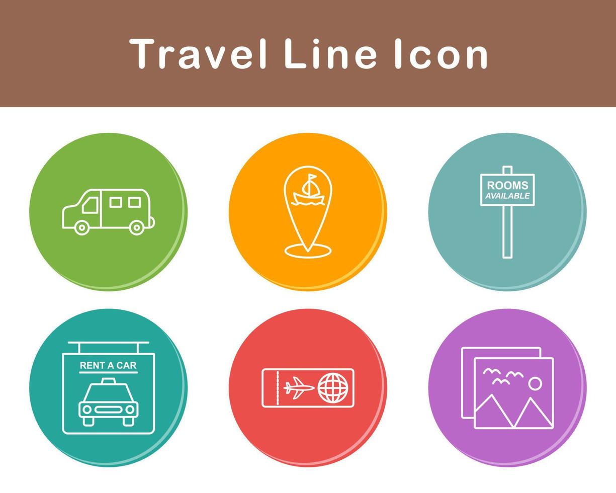 Travel Vector Icon Set