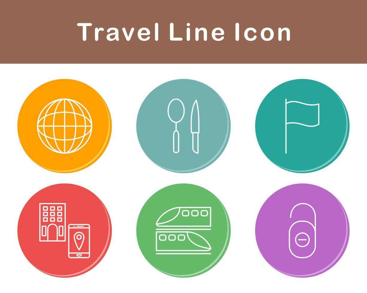 Travel Vector Icon Set