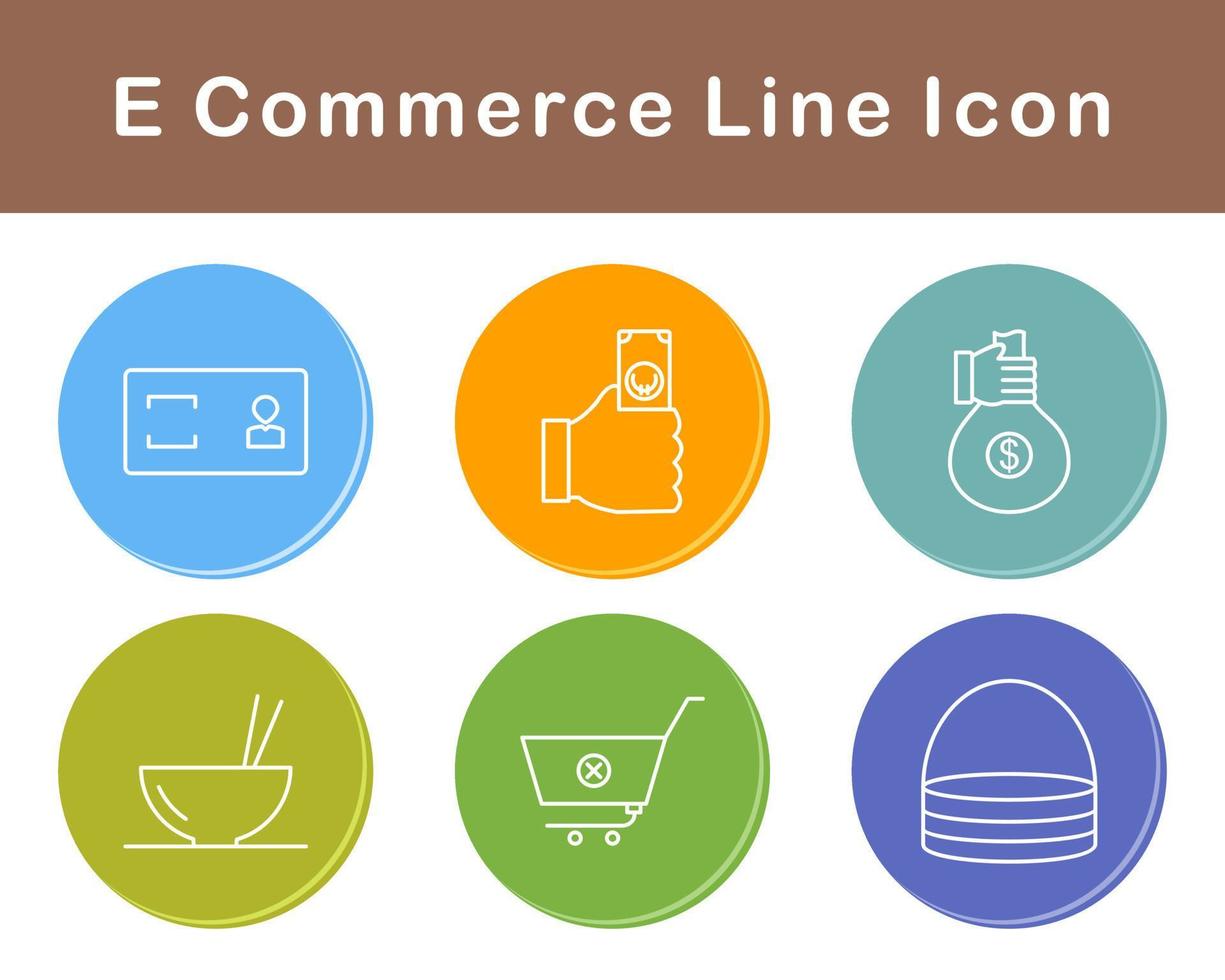 E Commerce Vector Icon Set