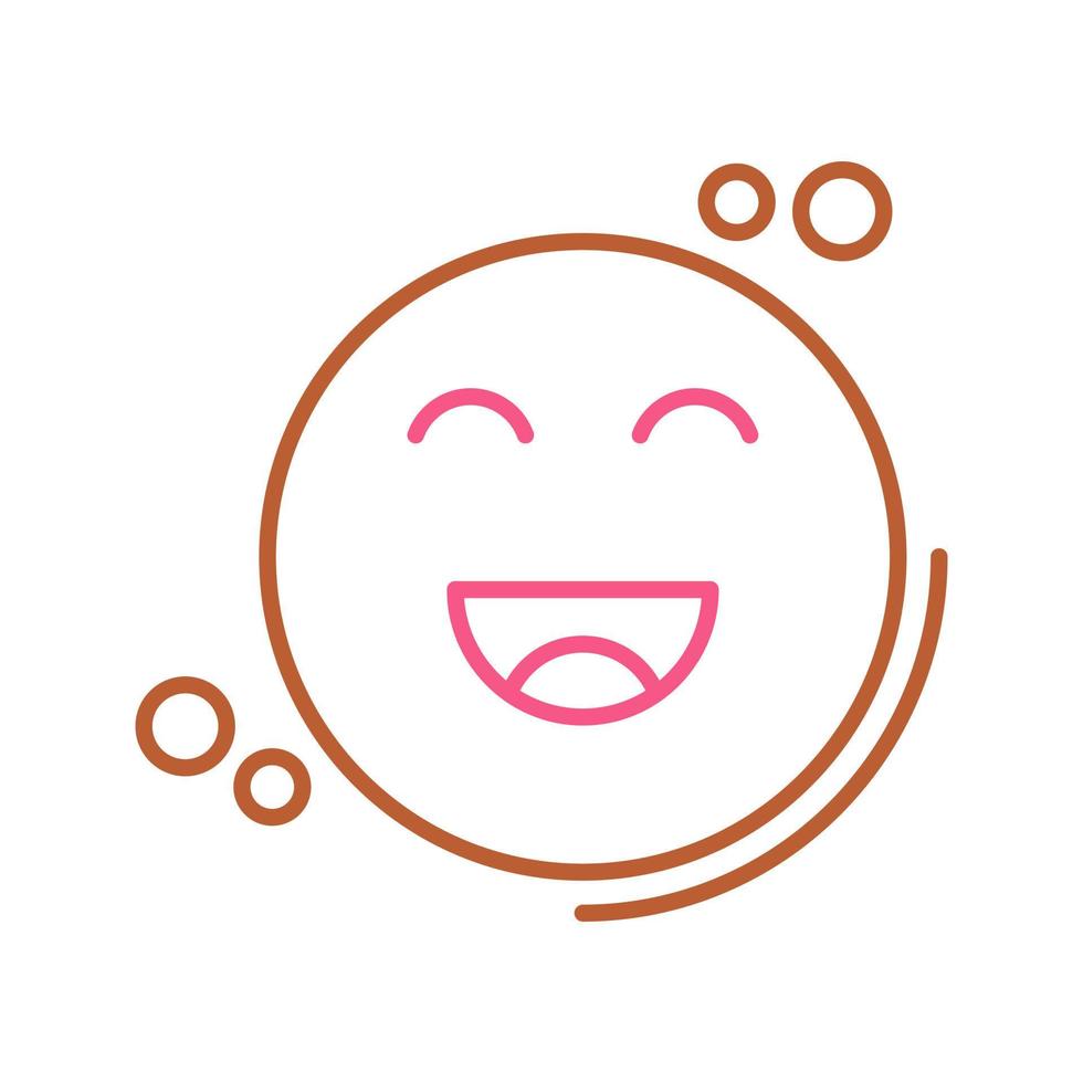 Happiness Vector Icon