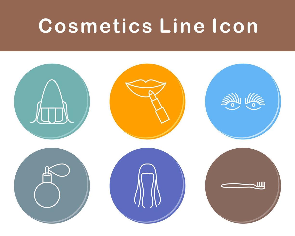 Cosmetics Vector Icon Set