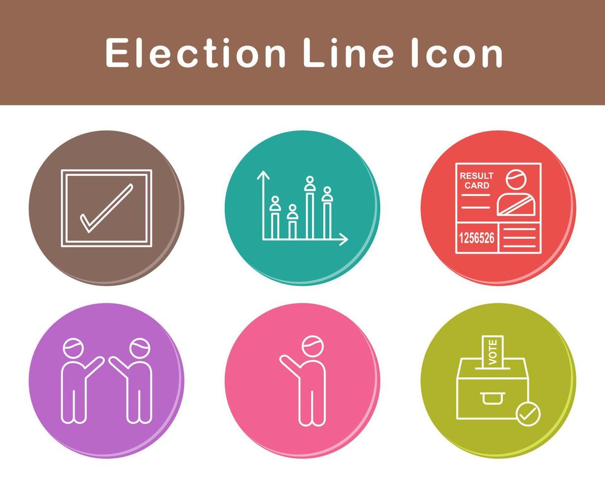 Election Vector Icon Set