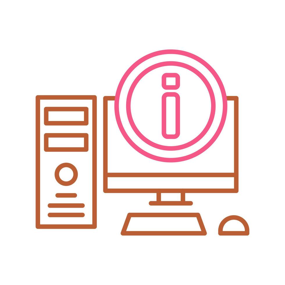 Computer Vector Icon