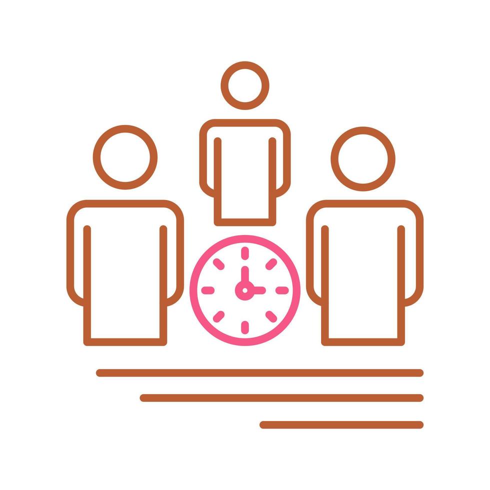Team Management Vector Icon