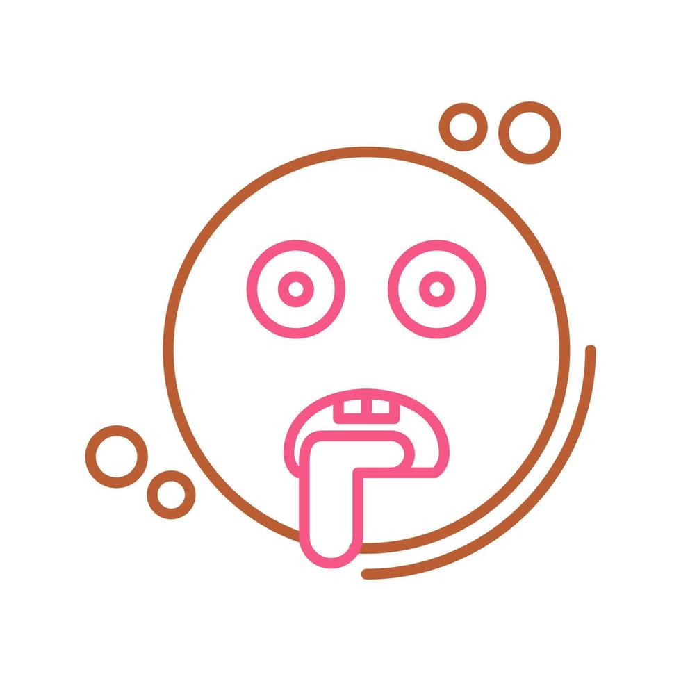 Drooling Vector Icon