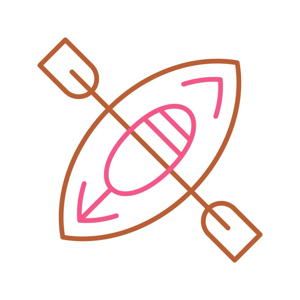 Kayak Vector Icon