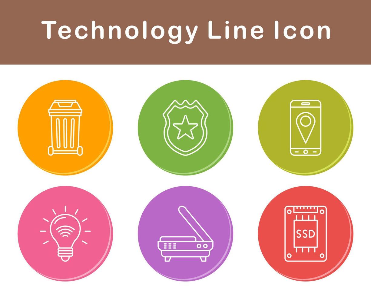 Technology Vector Icon Set