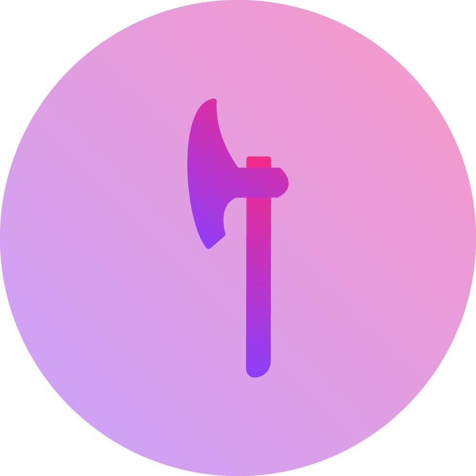 Unique Axe Vector Icon