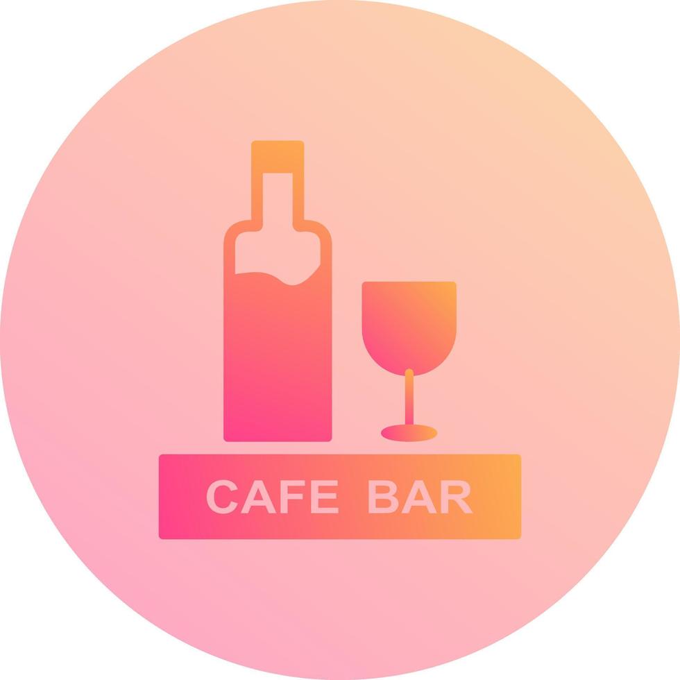 Unique Drinks Cafe Vector Icon