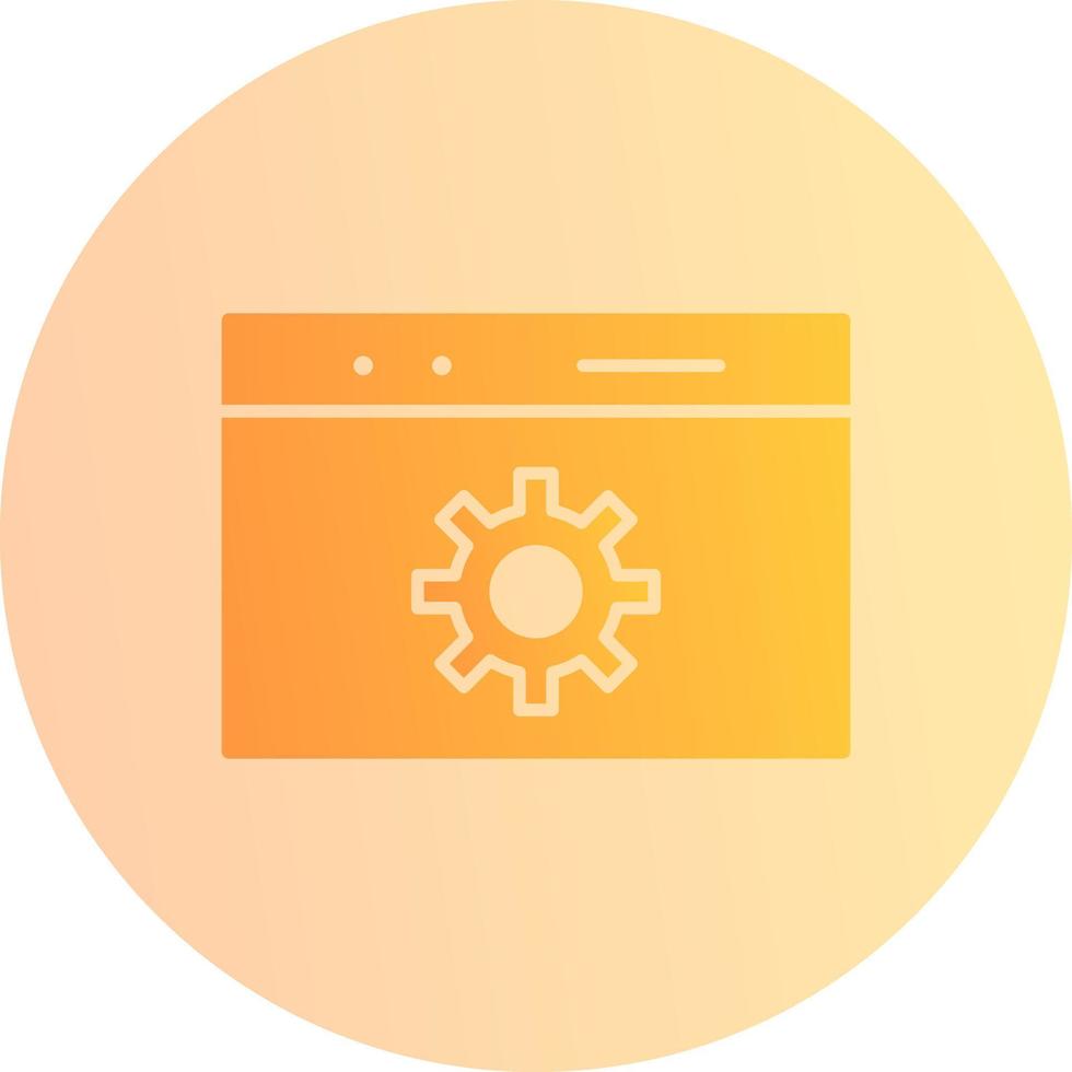 Unique Web Optimization Vector Icon