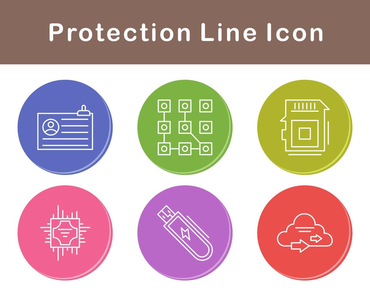 Protection Vector Icon Set